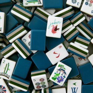 Oh My Mahjong Gatsby Tile Set (NWT) + free tile bag!